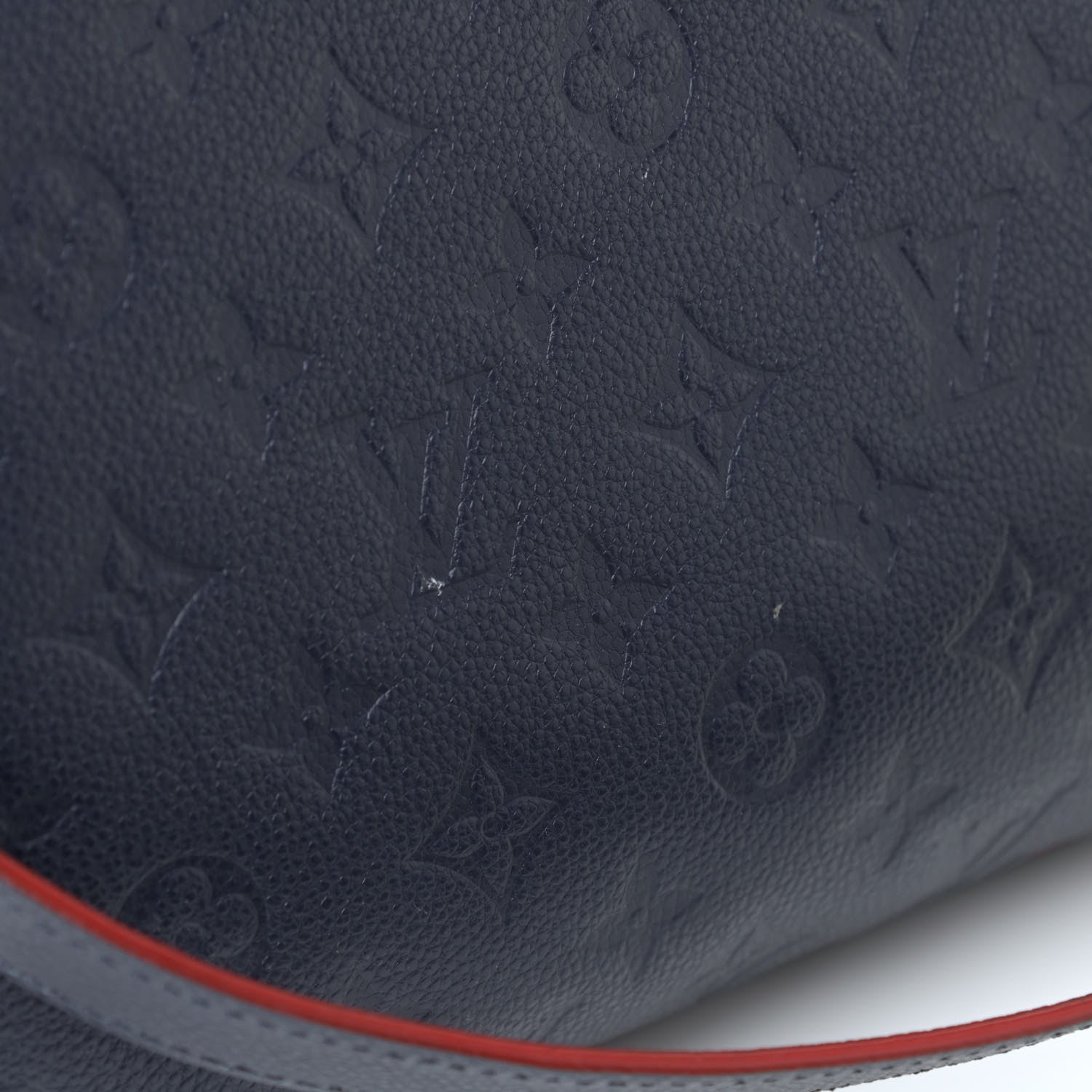 Louis Vuitton Empreinte Montaigne MM Marine Rouge 25 of 32