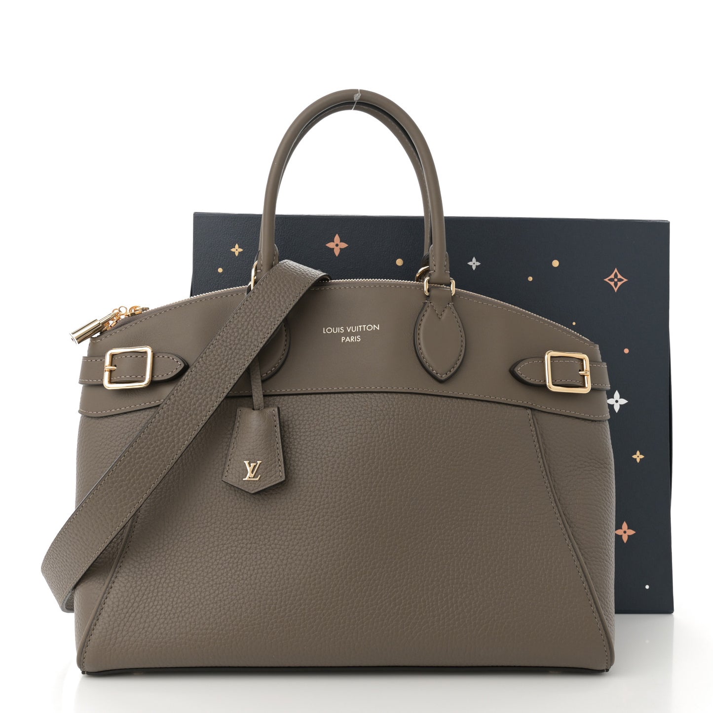 Taurillon Calfskin Vendome MM Earth