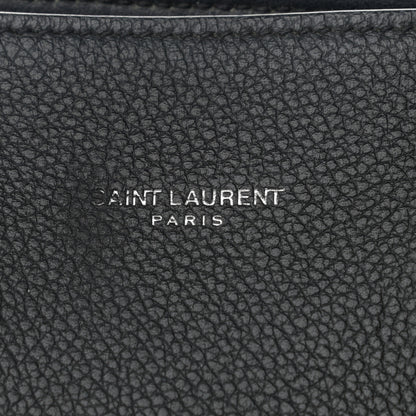 Saint Laurent Grained Calfskin Baby Sac De Jour Black 9 of 9