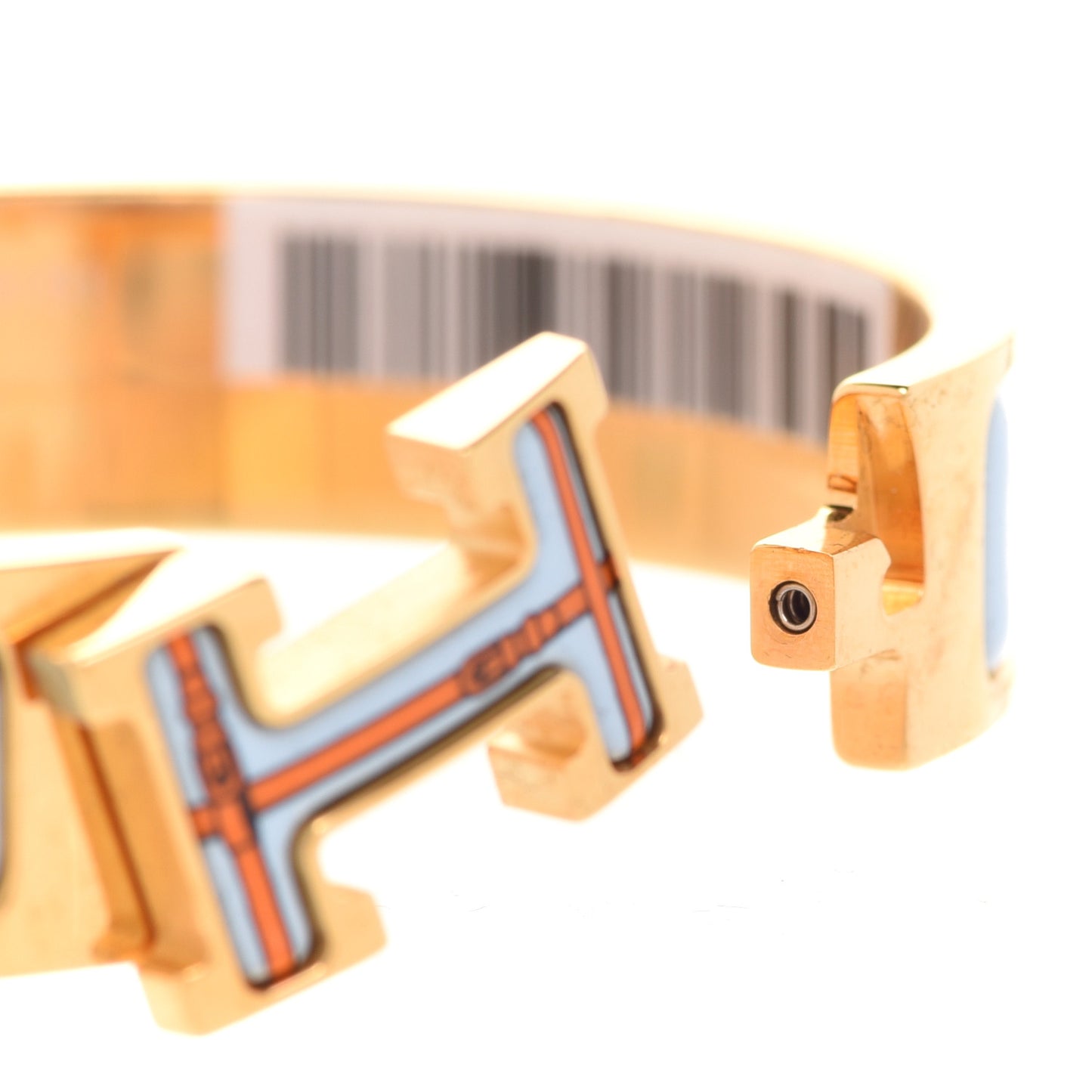 Enamel Printed Narrow Couvertures et Tenues de Jour GM Orange Blue