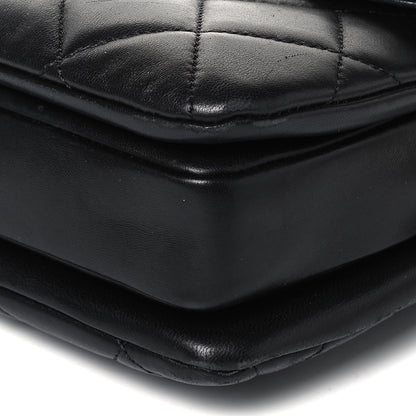 Chanel Lambskin Quilted Small Trendy CC Dual Handle Flap Bag Black 8 of 9