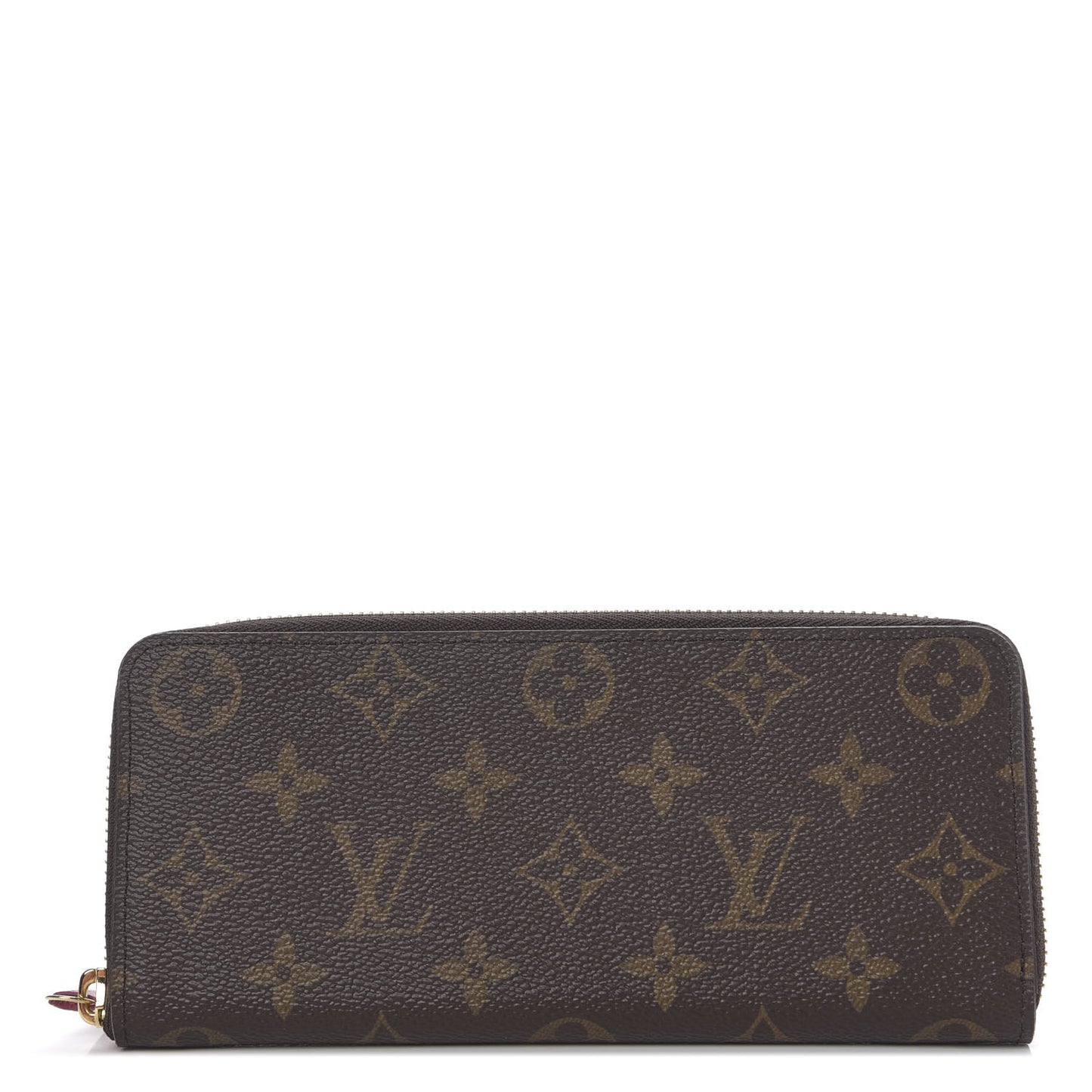 Monogram Clemence Wallet Fuchsia