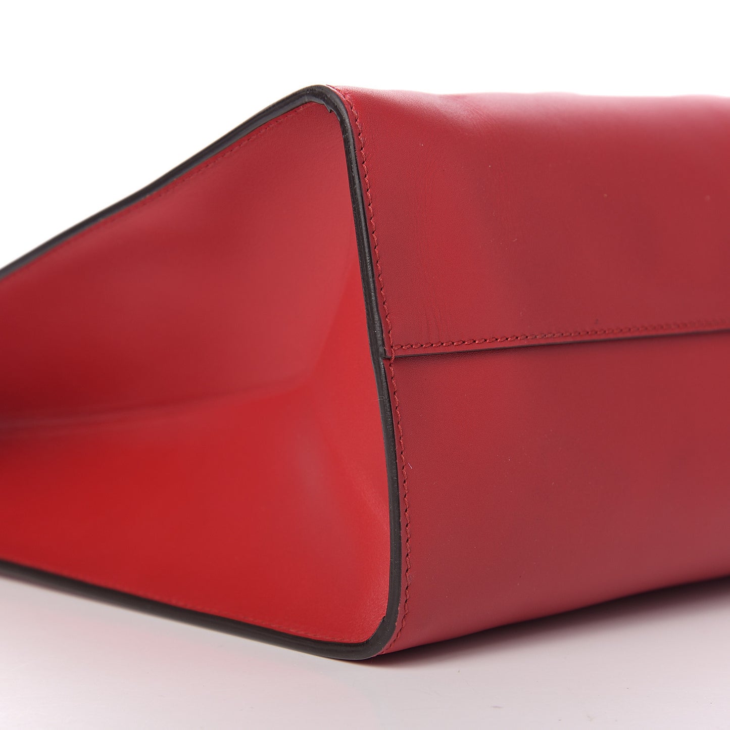 Calfskin Small XL Tote Red