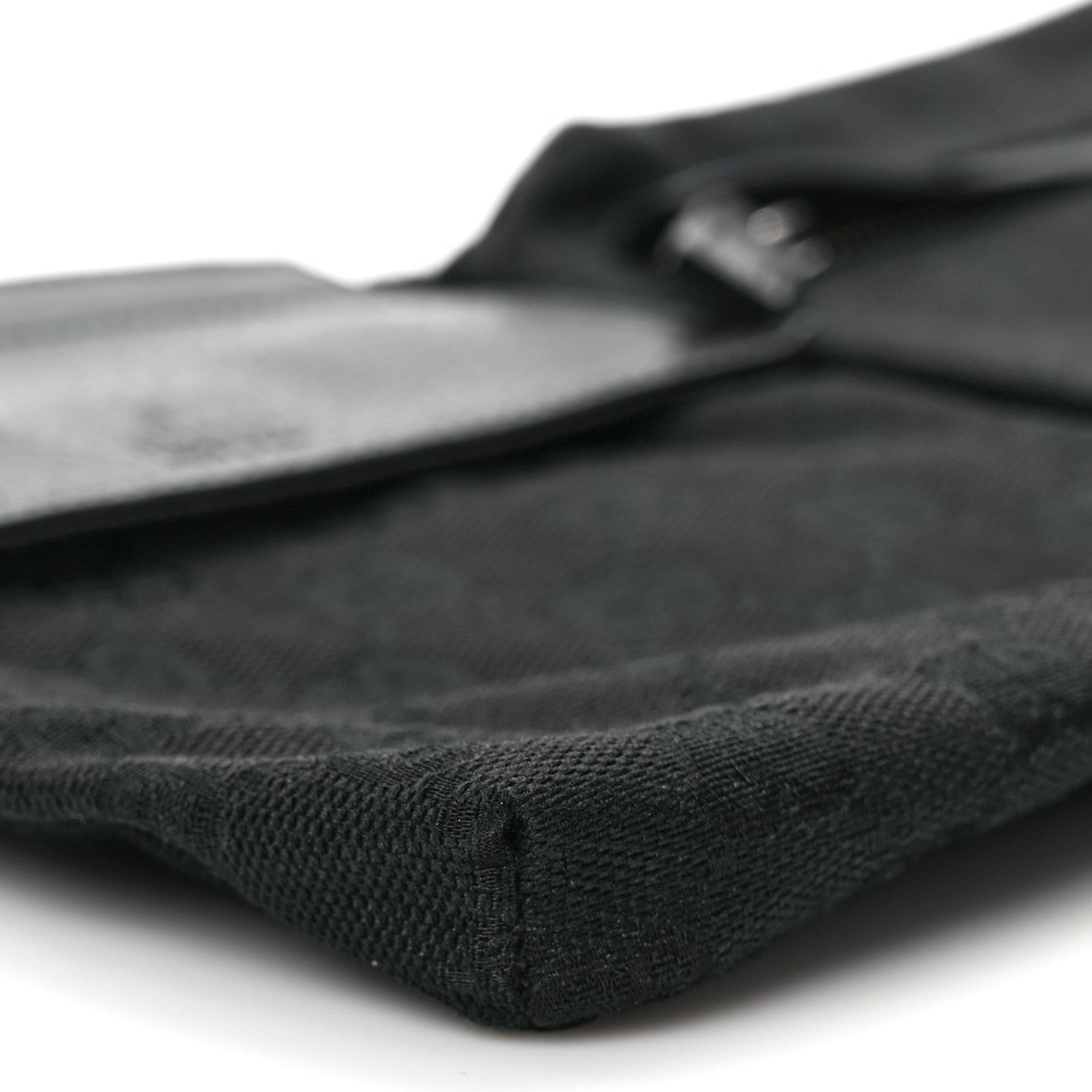 Gucci GG Monogram Double Pocket Belt Bag Black 8 of 11