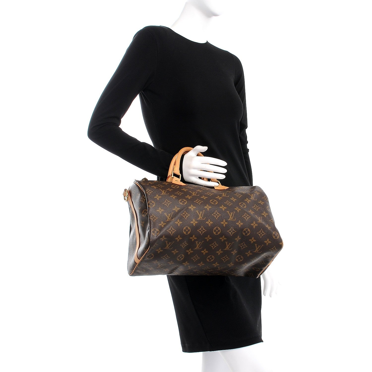 Louis Vuitton Monogram Speedy Bandouliere 35 3 of 9
