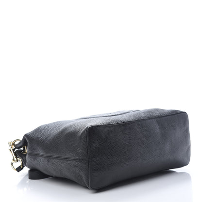 Gucci Pebbled Calfskin Large Soho Hobo Black 4 of 17