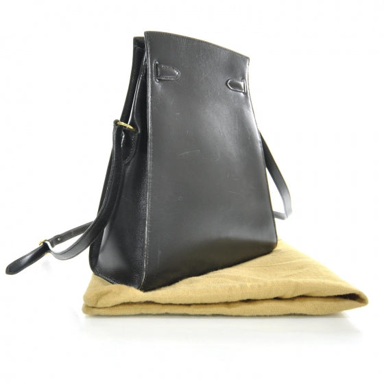 Hermes Box Calf Kelly Sport PM Black 3 of 10