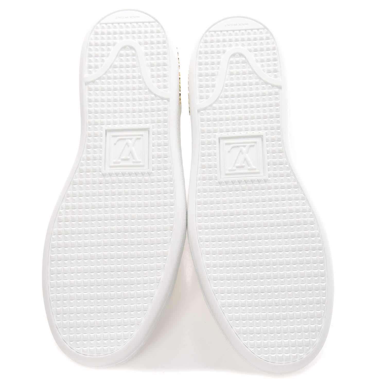 Louis Vuitton Calfskin Frontrow Sneakers 39 White 5 of 9