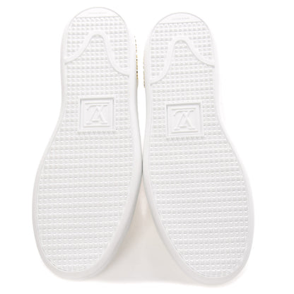 Louis Vuitton Calfskin Frontrow Sneakers 39 White 5 of 9