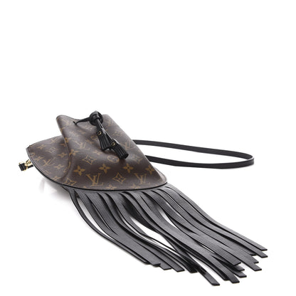 Louis Vuitton Monogram Fringed Noe 3 of 9