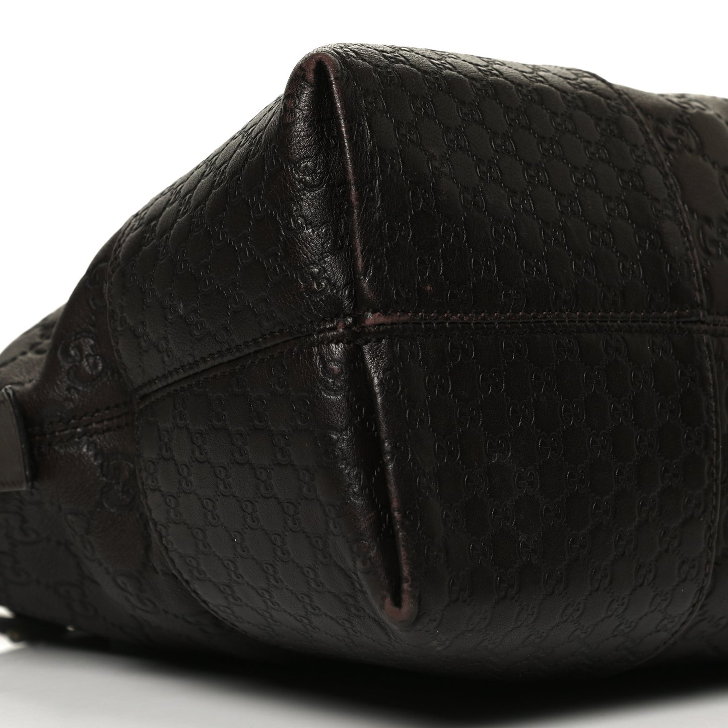 Guccissima Medium Bree Shoulder Bag Chocolate