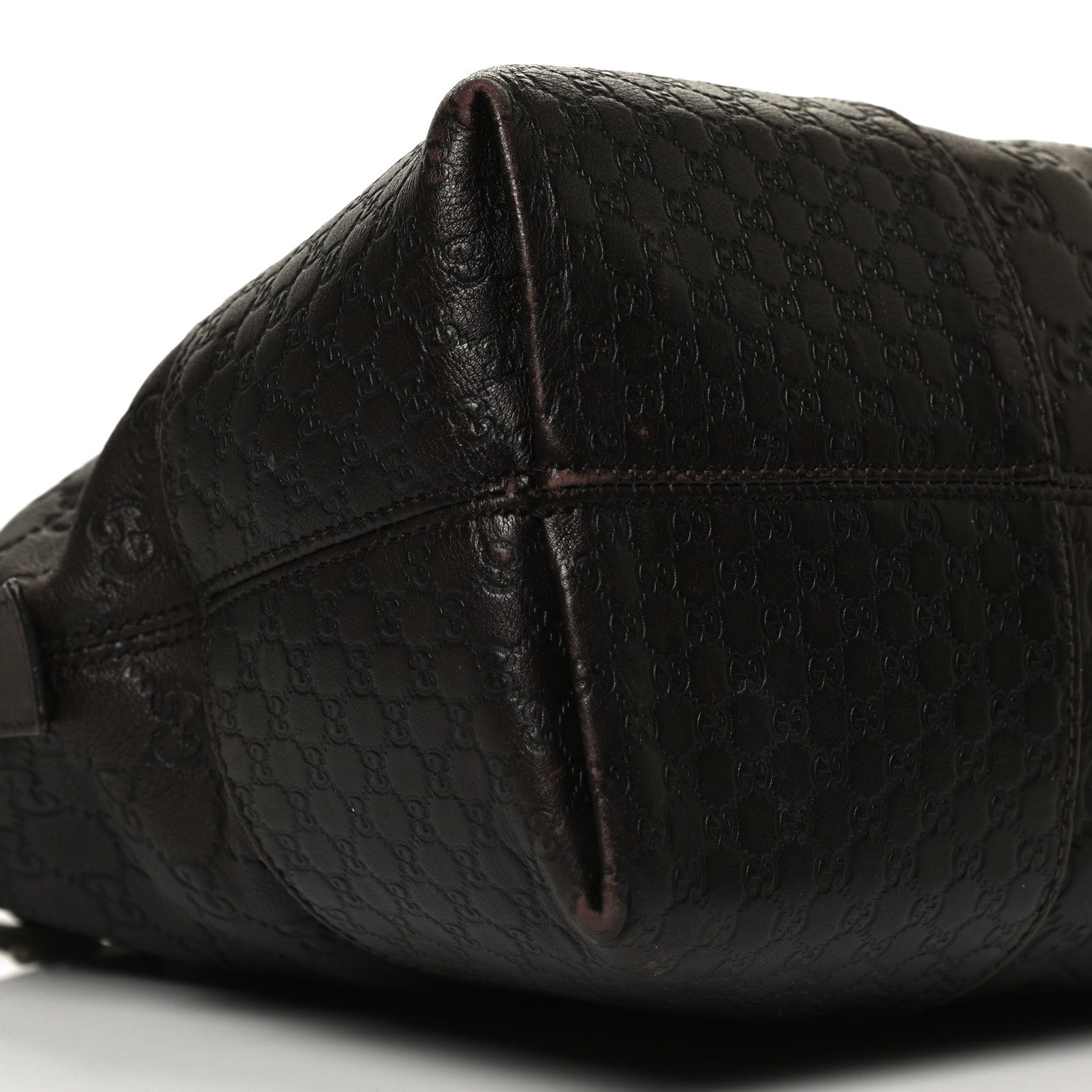 Gucci Guccissima Medium Bree Shoulder Bag Chocolate 9 of 16