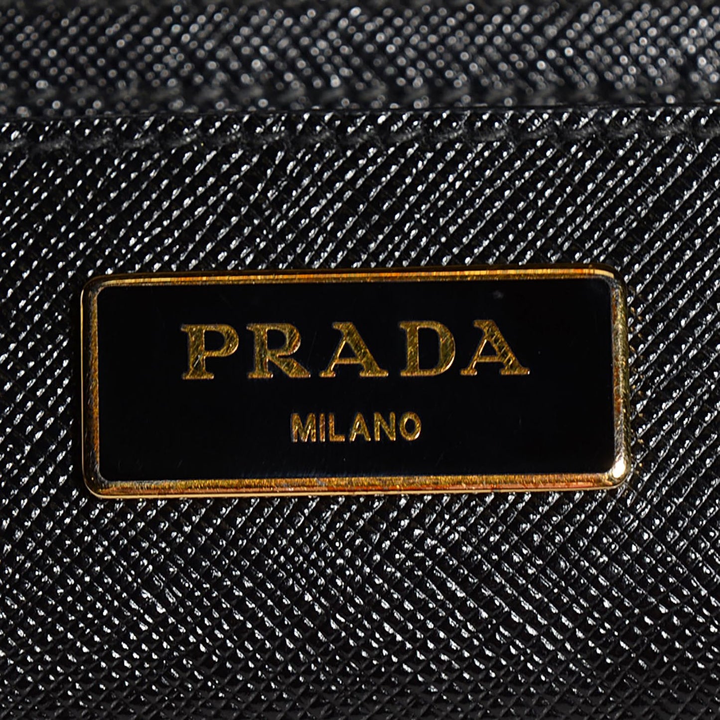 Saffiano Lux Large Double Zip Tote Nero Black