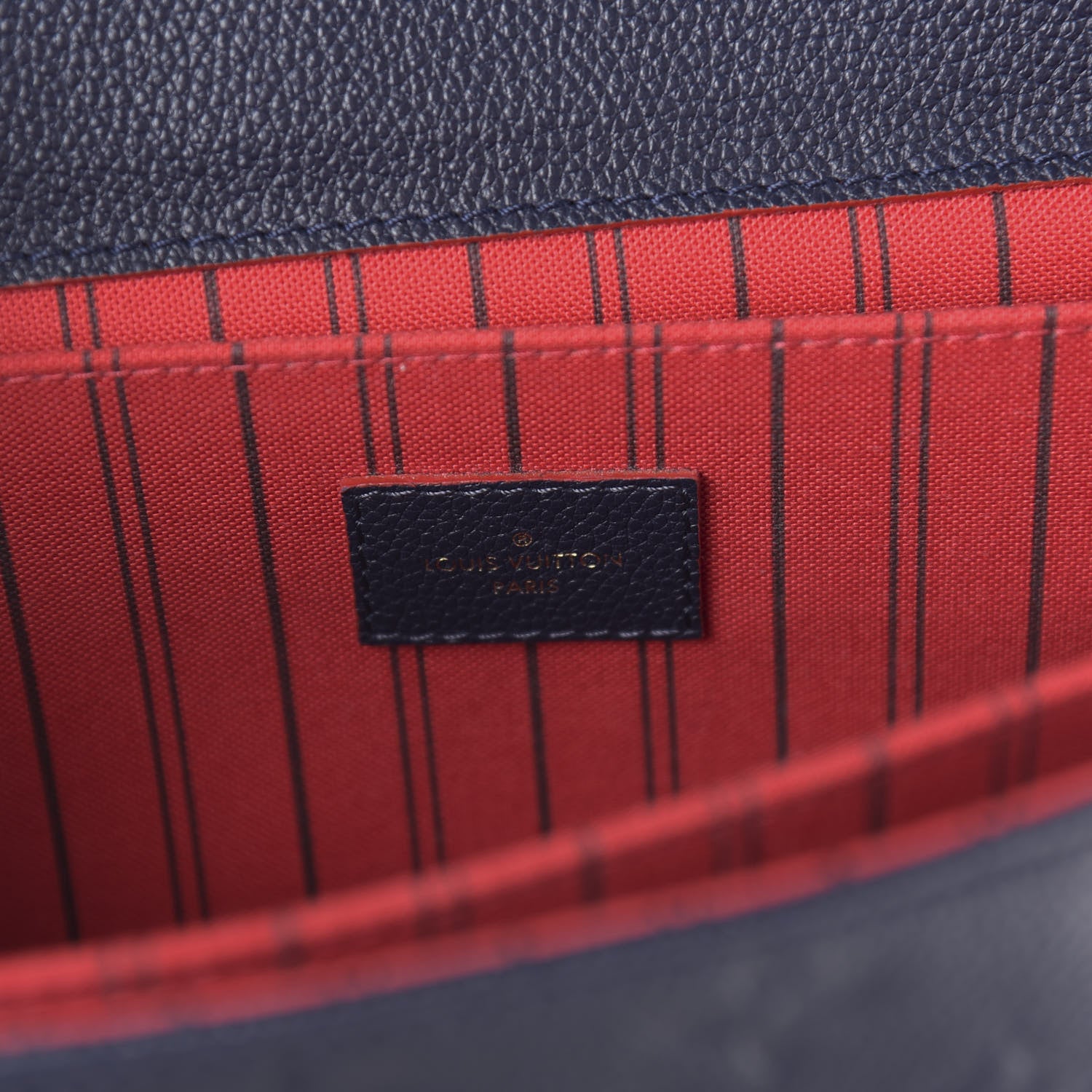 Louis Vuitton Empreinte Pochette Metis Marine Rouge 8 of 10