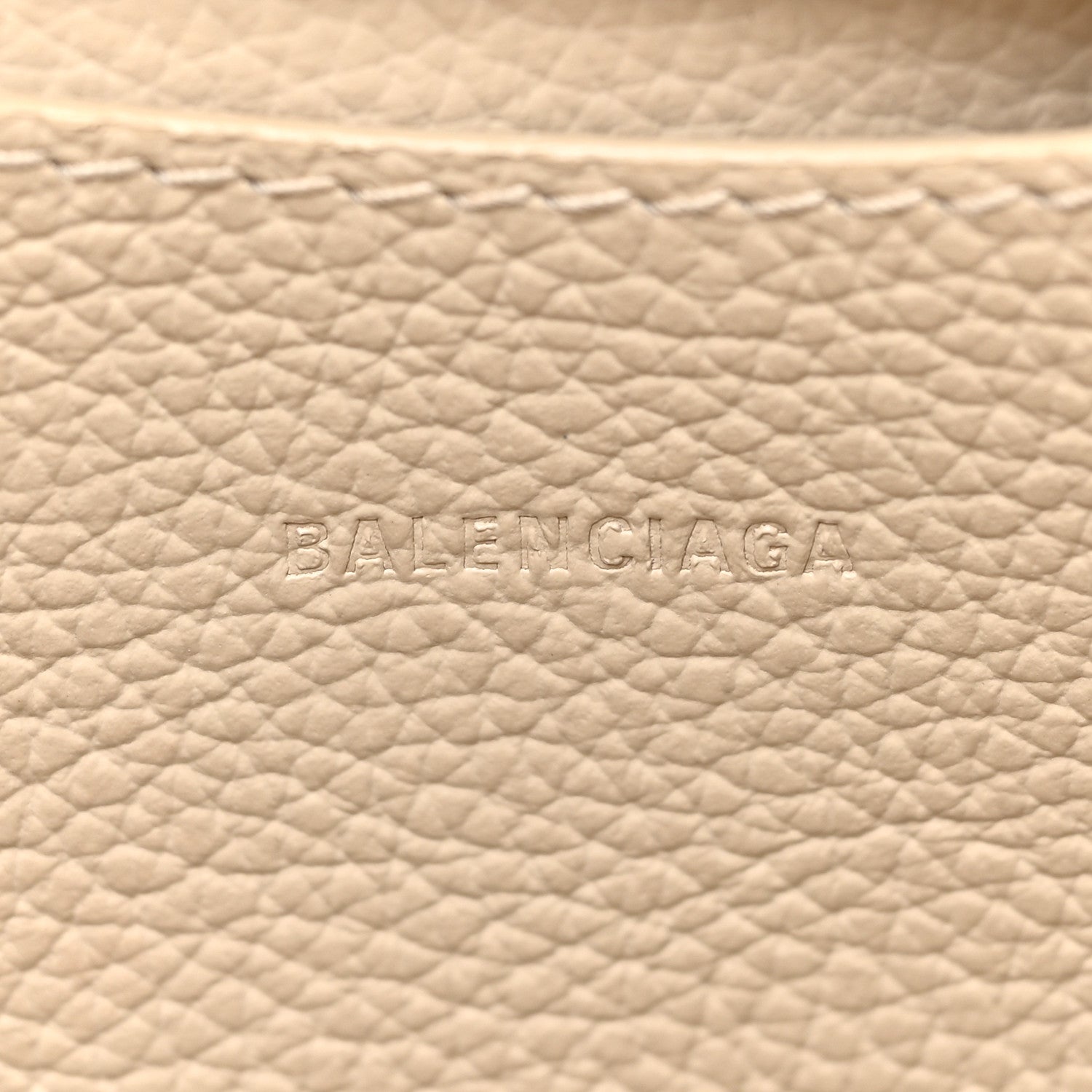 Balenciaga Grained Calfskin Neo Classic Silver Hardware Mini City Cream 6 of 12