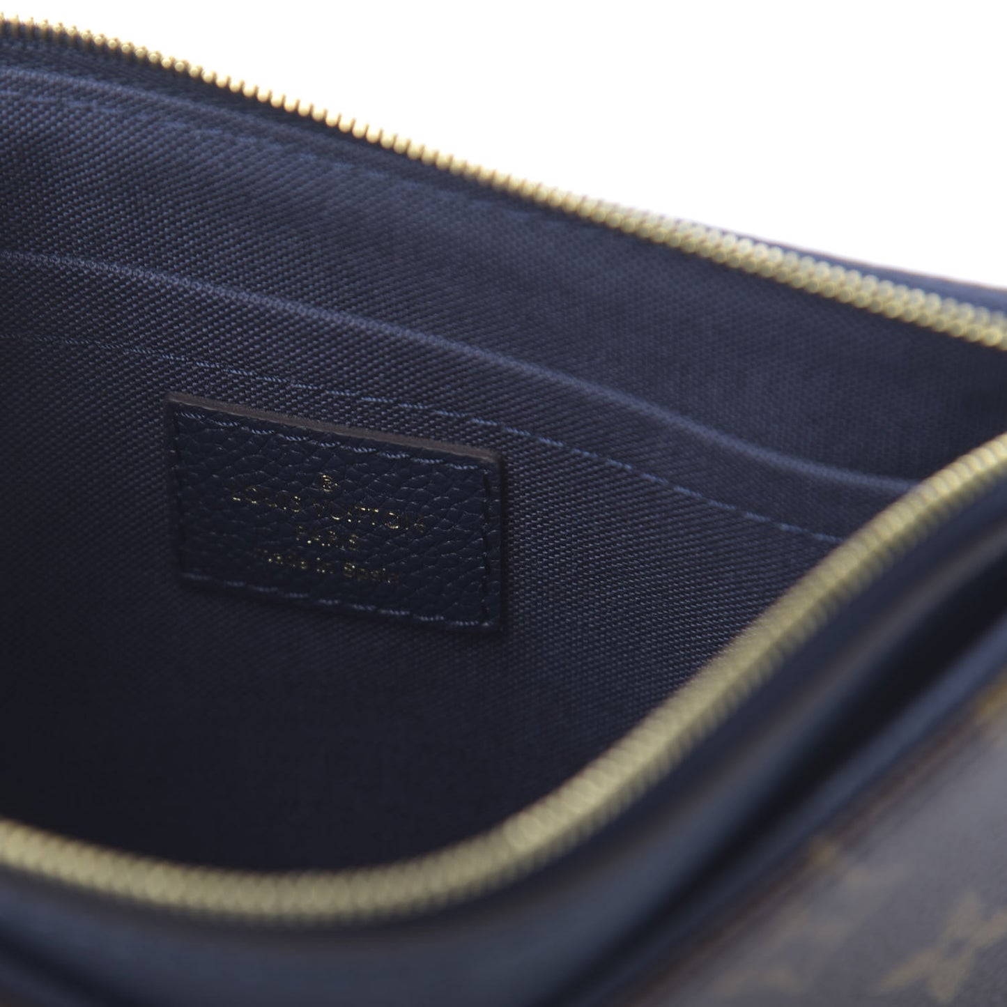 Monogram Pallas Clutch Blue Marine
