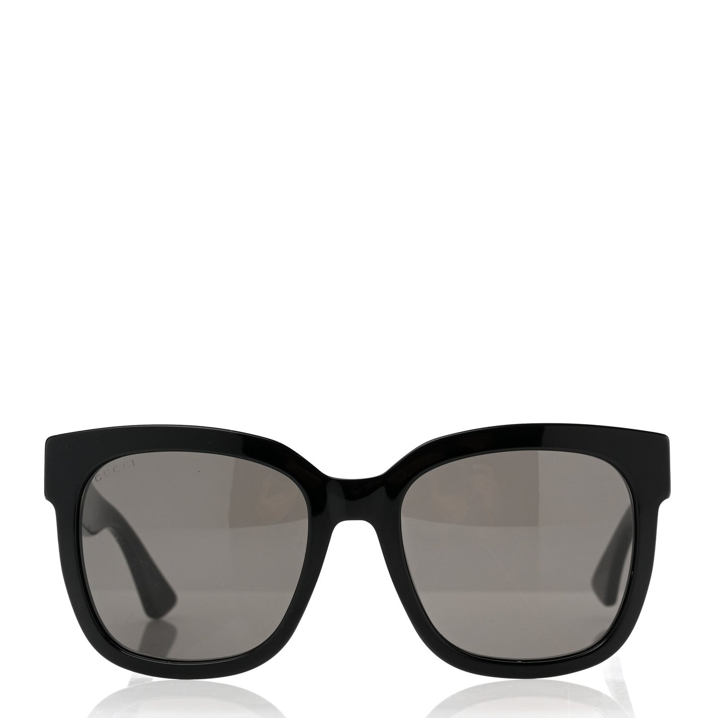 Acetate Square Frame Sunglasses GG0034S Black