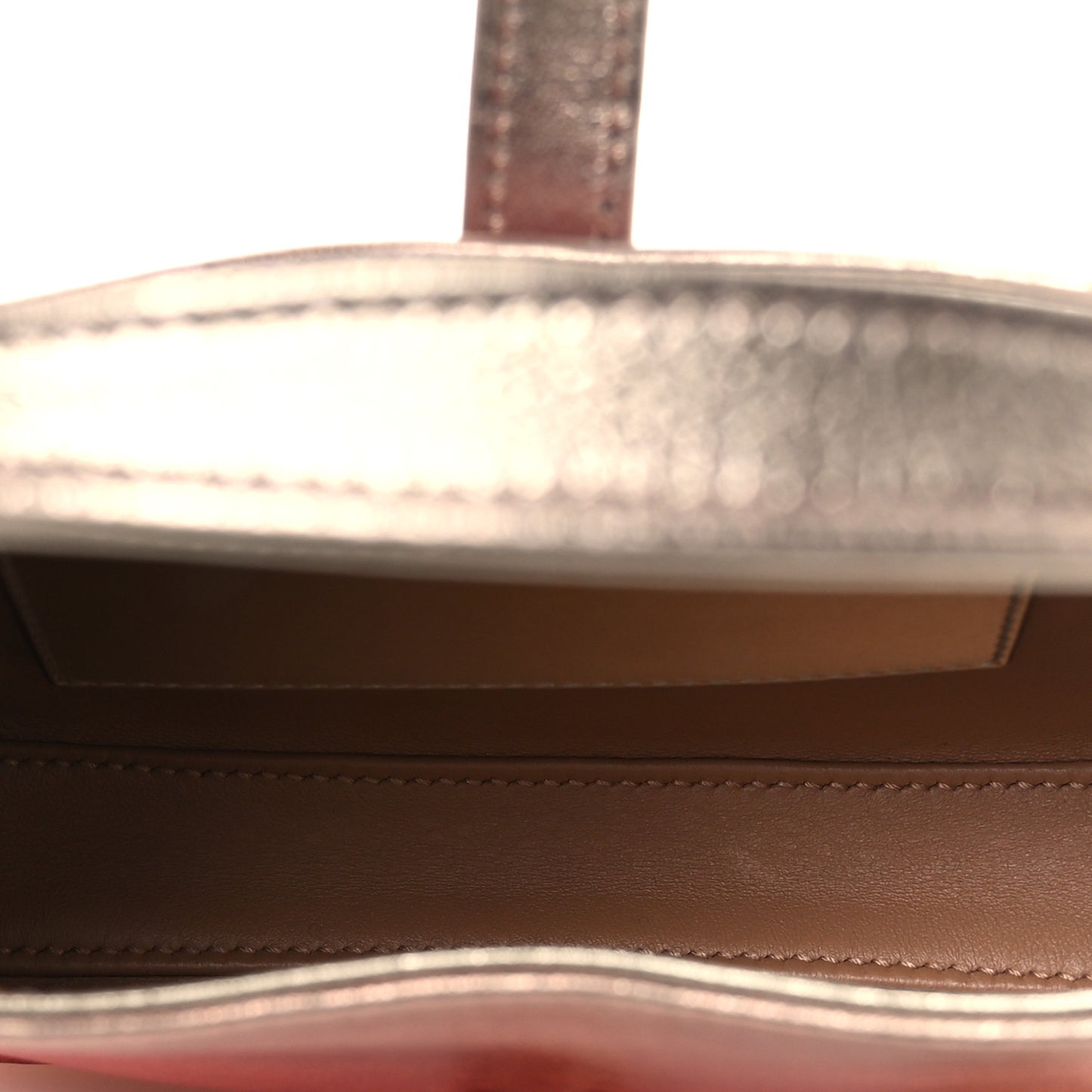 Metallic Faded Nappa Mini Jackie 1961 Copper