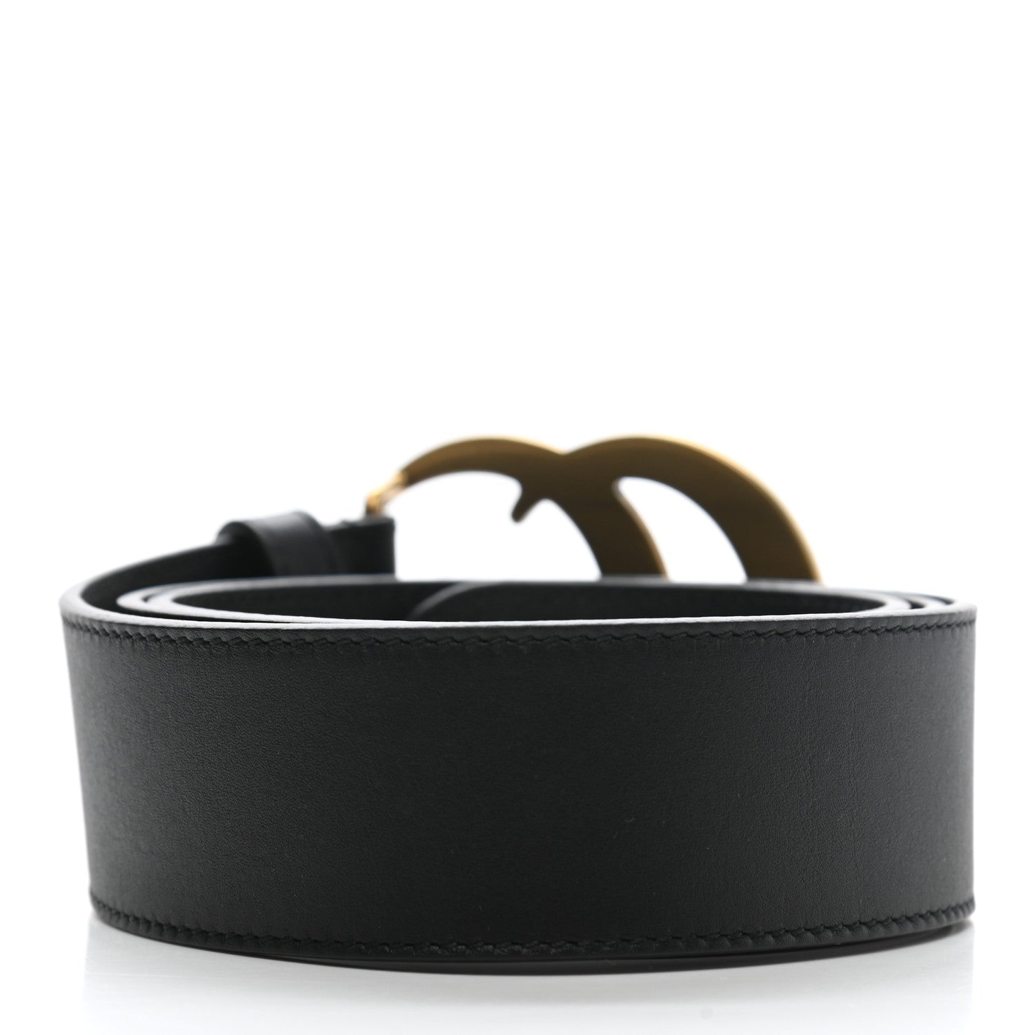 Gucci Calfskin Double G 40mm Belt 85 34 Black 2 of 5