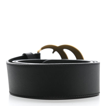 Gucci Calfskin Double G 40mm Belt 85 34 Black 2 of 5