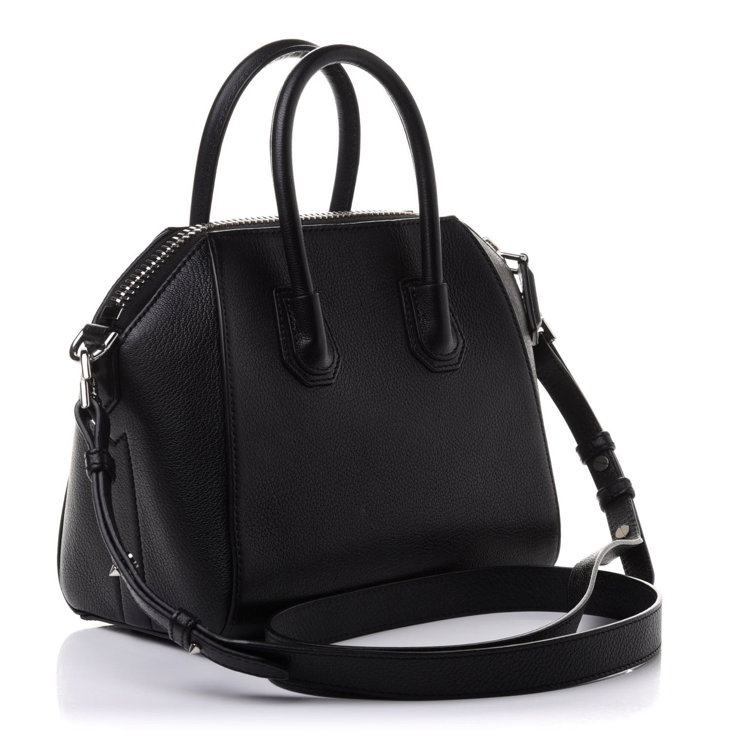 Sugar Goatskin Mini Antigona Black