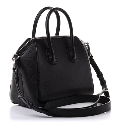 Givenchy Sugar Goatskin Mini Antigona Black 3 of 9