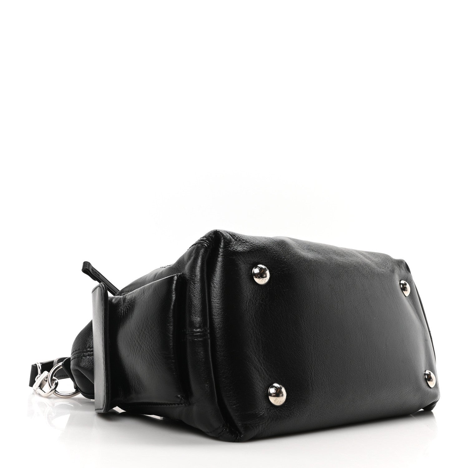 Louis Vuitton Lambskin CarryAll Cargo Vibe PM Black 4 of 9