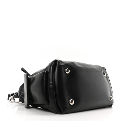 Louis Vuitton Lambskin CarryAll Cargo Vibe PM Black 4 of 9