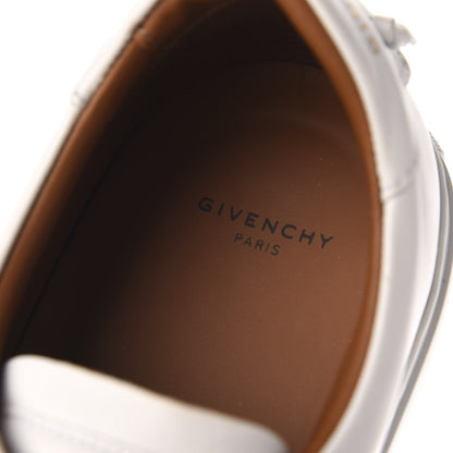 Givenchy Calfskin Band Logo Womens Urban Street Sneakers 42 White Red 6 of 8