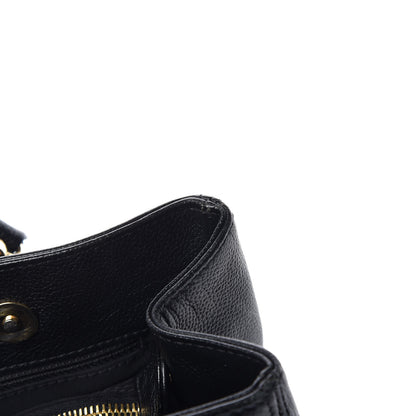 Chanel Calfskin Cerf Shopper Tote Black 10 of 19