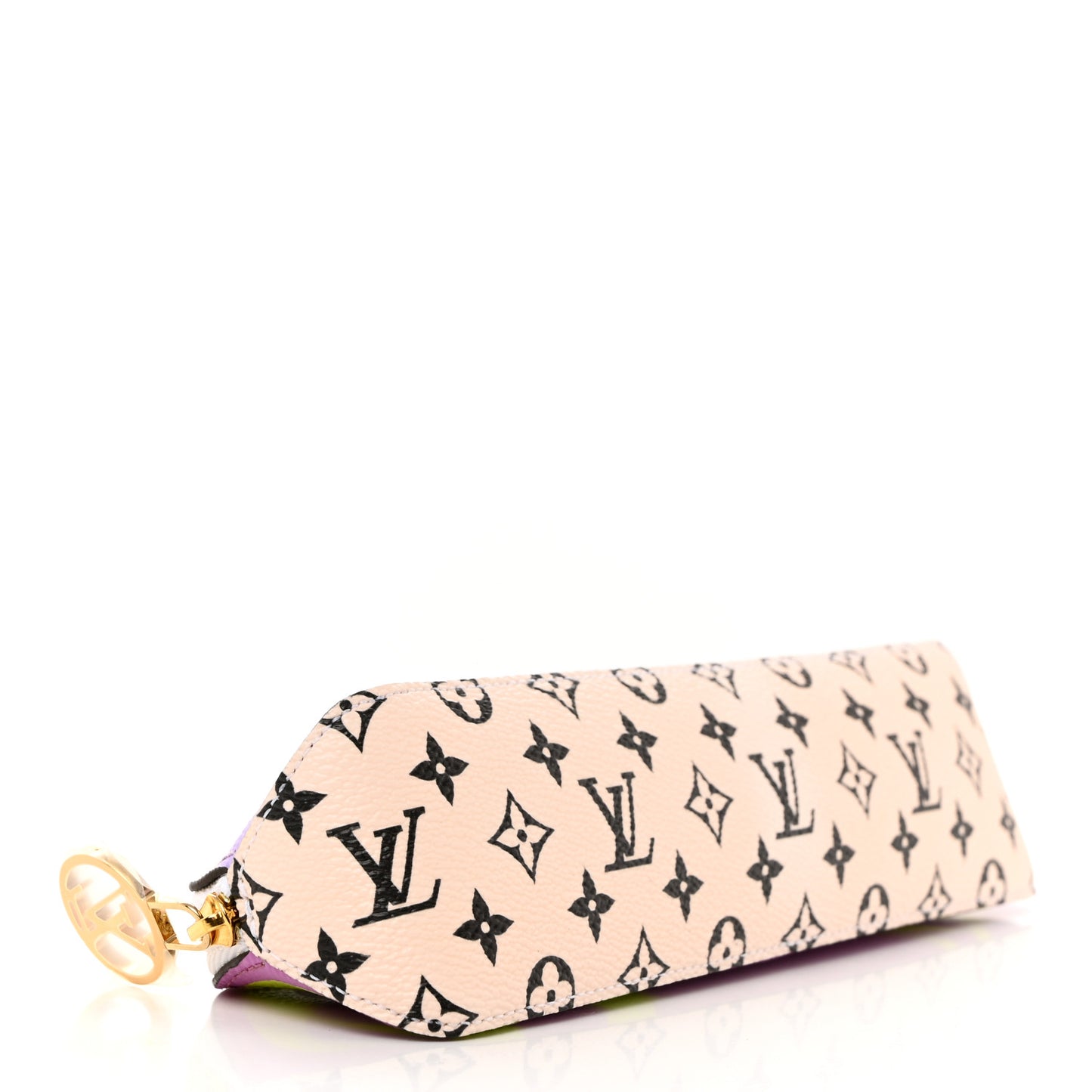 Monogram Giant Elizabeth Pencil Pouch Pink Lilac