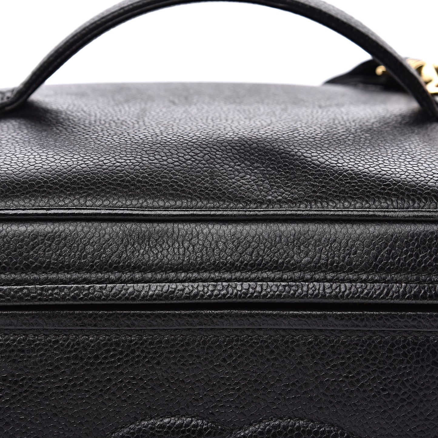 Caviar CC Vanity Train Case Black