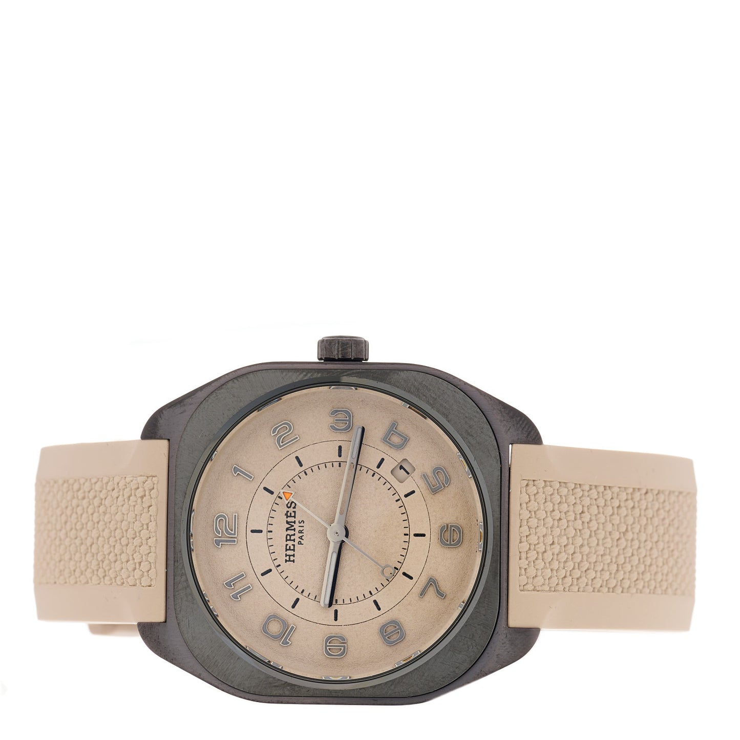 Titanium Rubber 39mm H08 Special Edition Automatic Watch Taupe
