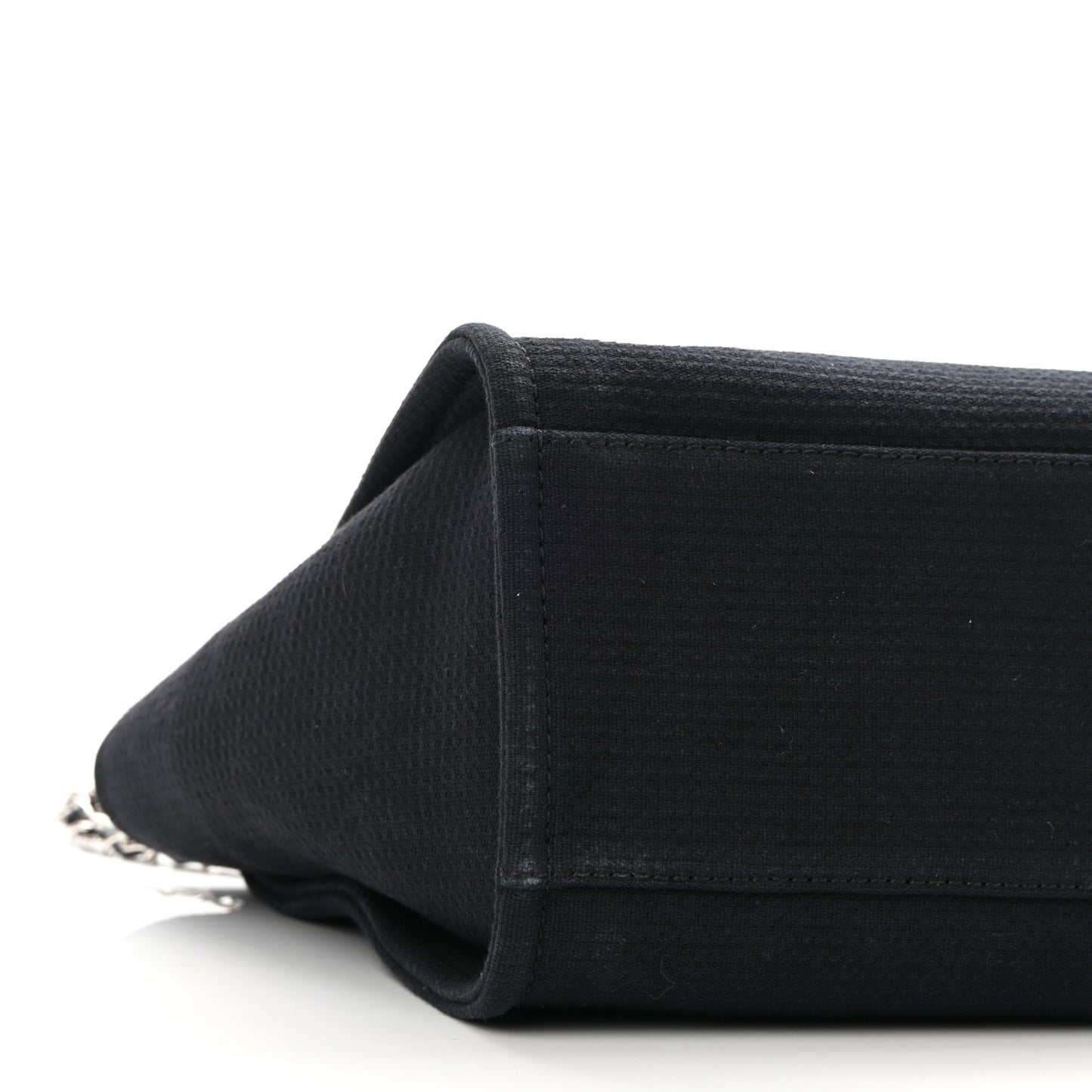 Mixed Fibers Small Deauville Tote Black