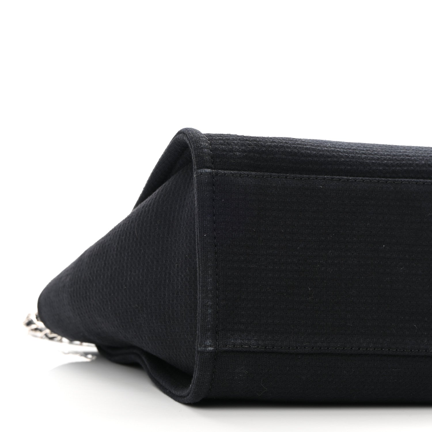 Chanel Mixed Fibers Small Deauville Tote Black 9 of 10