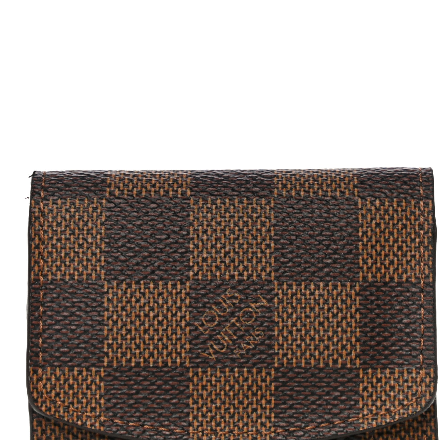 Louis Vuitton Damier Ebene Cufflinks Case 8 of 11