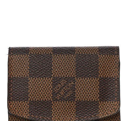 Louis Vuitton Damier Ebene Cufflinks Case 8 of 11