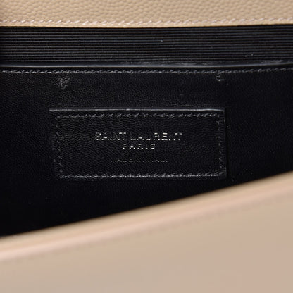 Saint Laurent Grain De Poudre Classic Kate Monogram Clutch Nude Powder 7 of 7