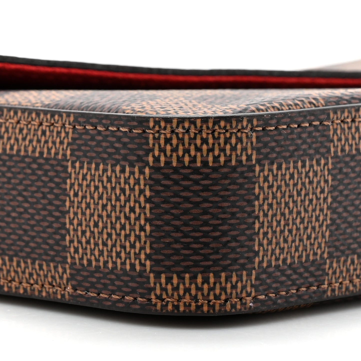 Damier Ebene Pochette Felicie Chain Wallet