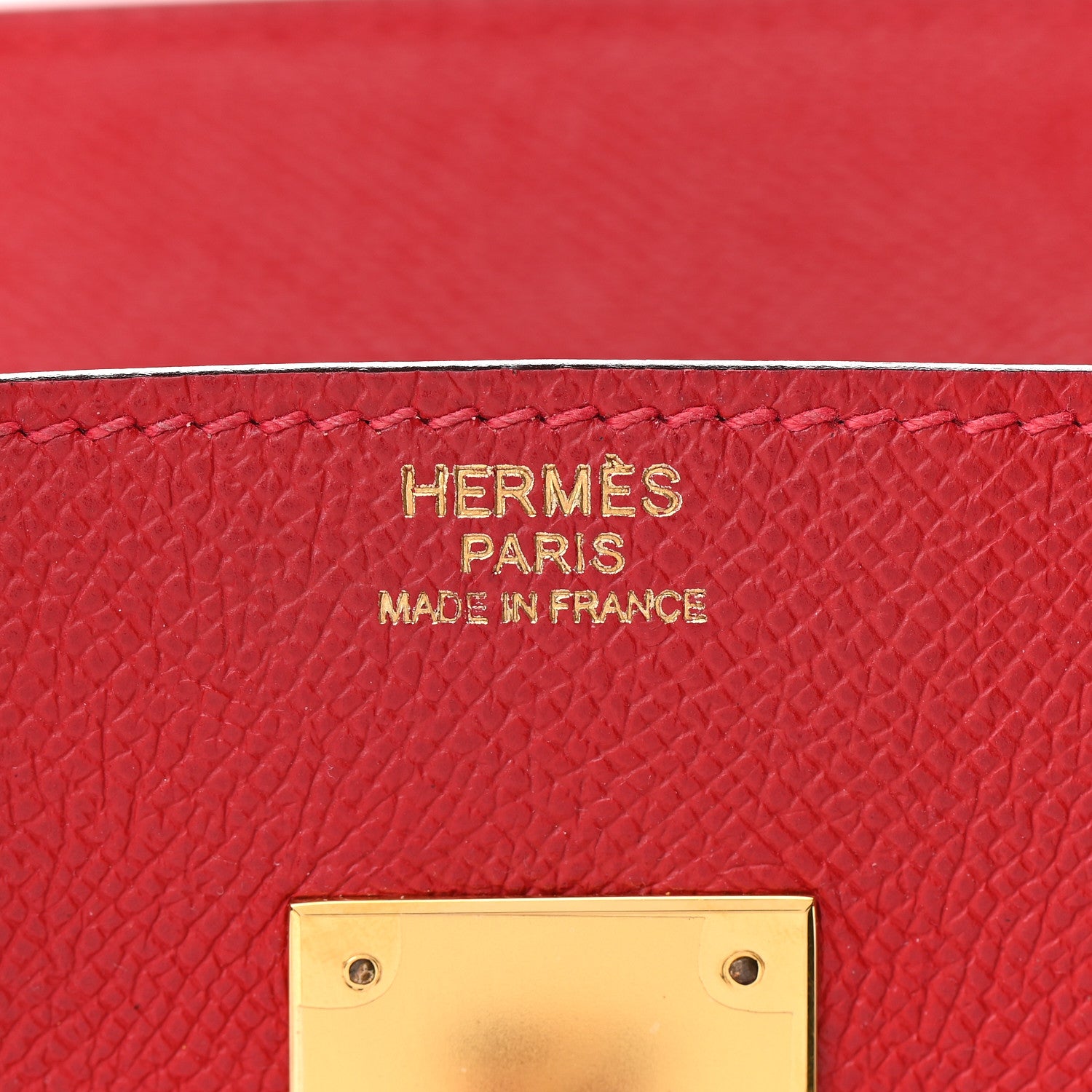Hermes Epsom Birkin 30 Rouge Casaque 23 of 36