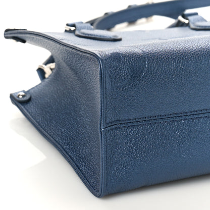 Louis Vuitton Metallic Empreinte Monogram Giant Onthego PM Navy Nacre 7 of 9