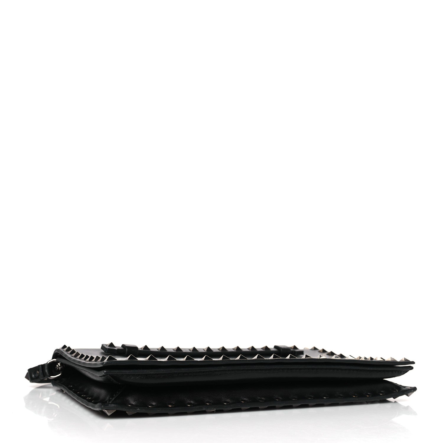 Valentino Garavani Nappa Rockstud Wristlet Clutch Black 4 of 8