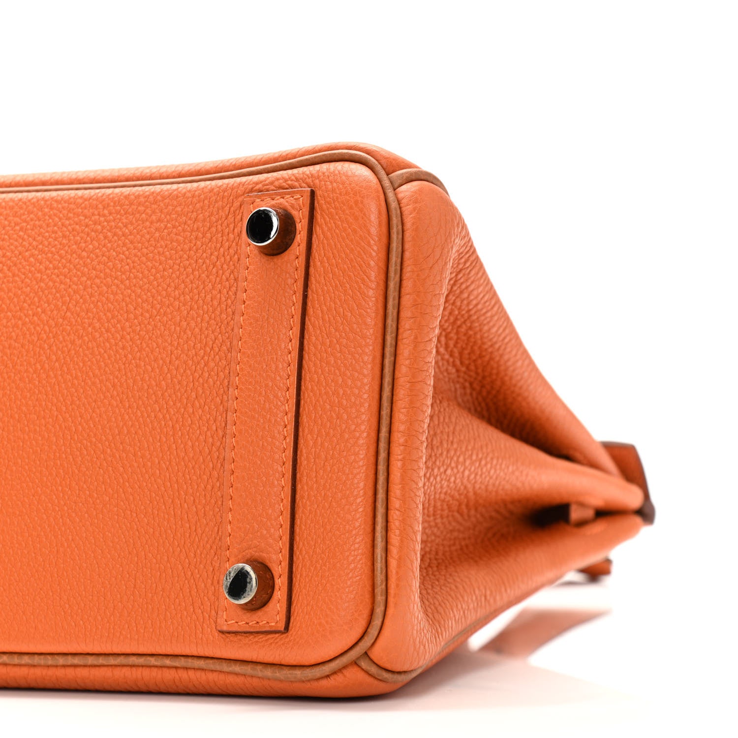 Hermes Togo Verso Birkin 25 Potiron Fauve 10 of 11
