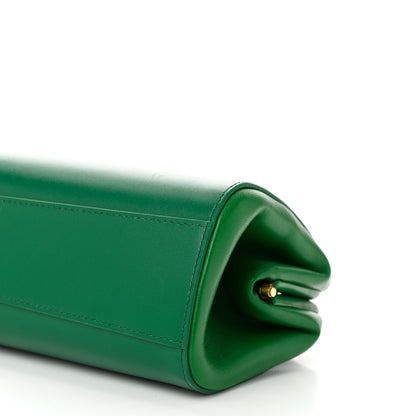 Bottega Veneta Calfskin Tip Clutch Racing Green 9 of 9