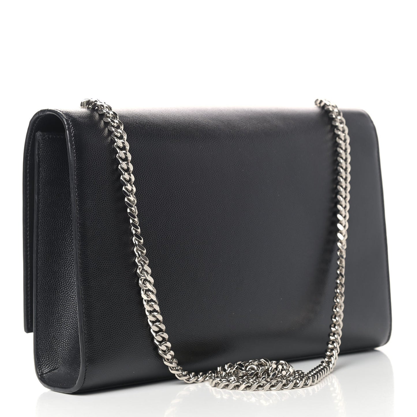 Grain De Poudre Large Classic Monogram Kate Satchel Black