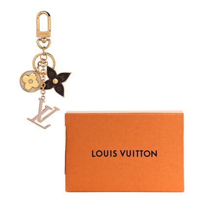 Louis Vuitton Metal Monogram Epi Spring Street Bag Charm Key Holder Gold 5 of 5