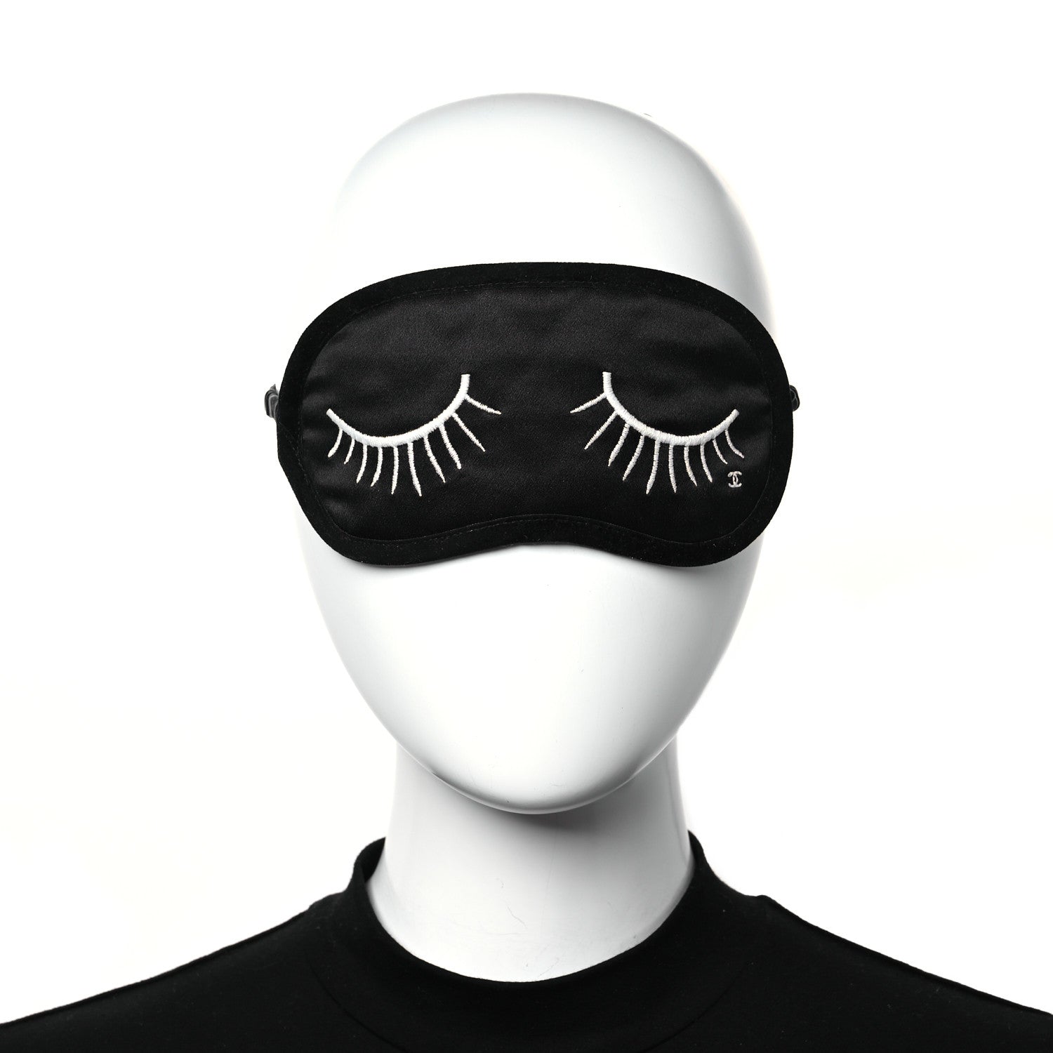 Chanel Silk Eyelid Sleeping Mask Black 2 of 8