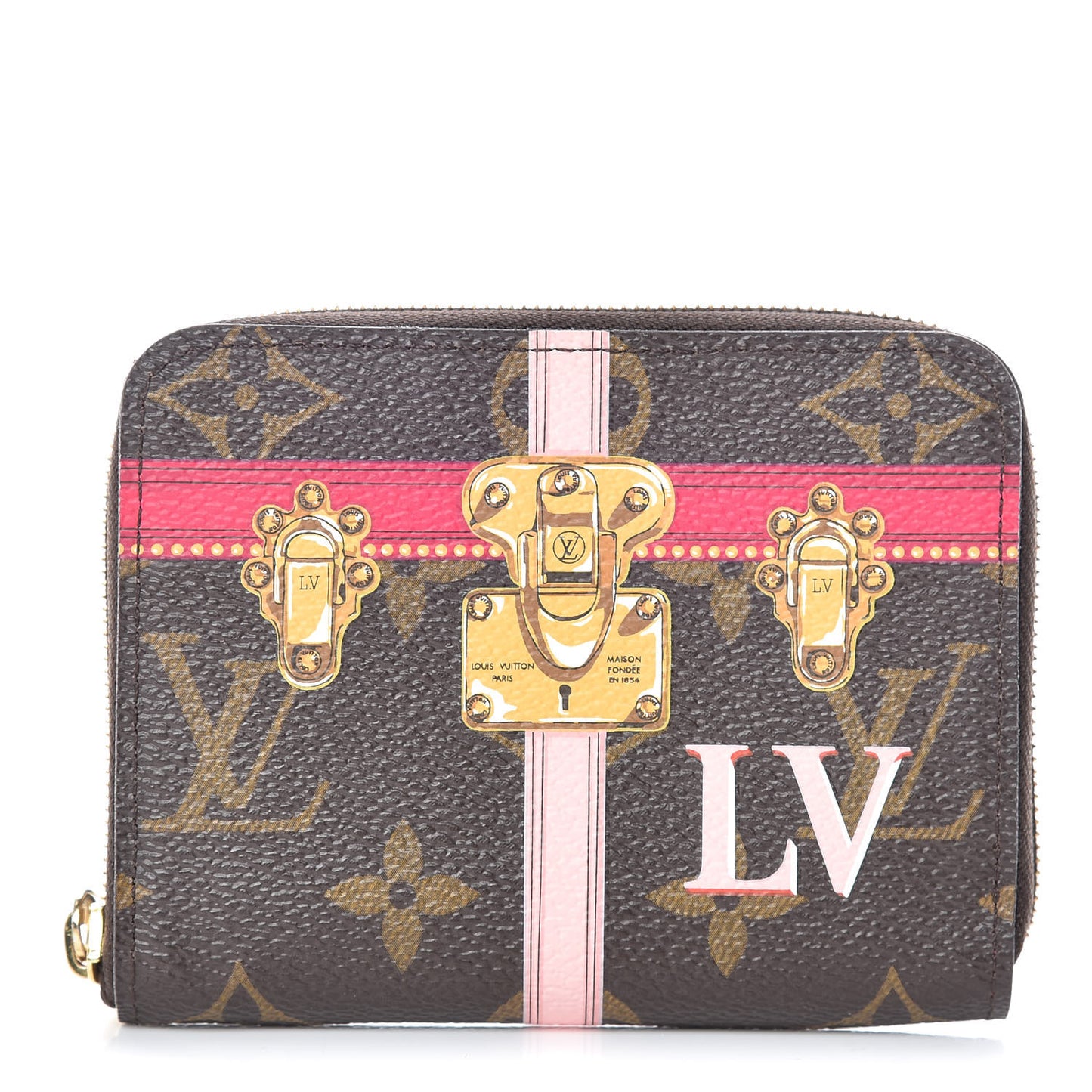 Monogram Summer Trunks Zippy Coin Purse