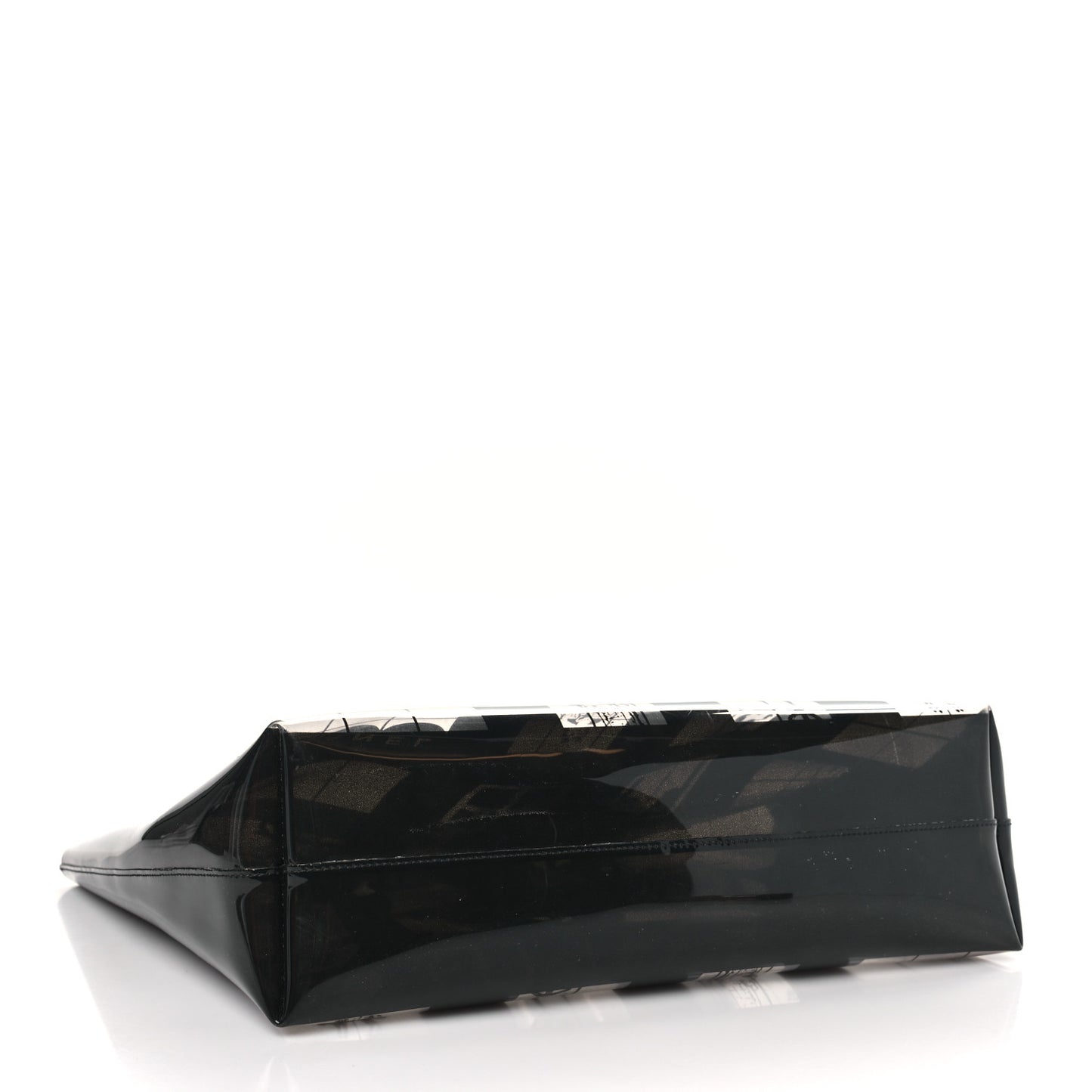 Vinyl Coco Window Tote Black