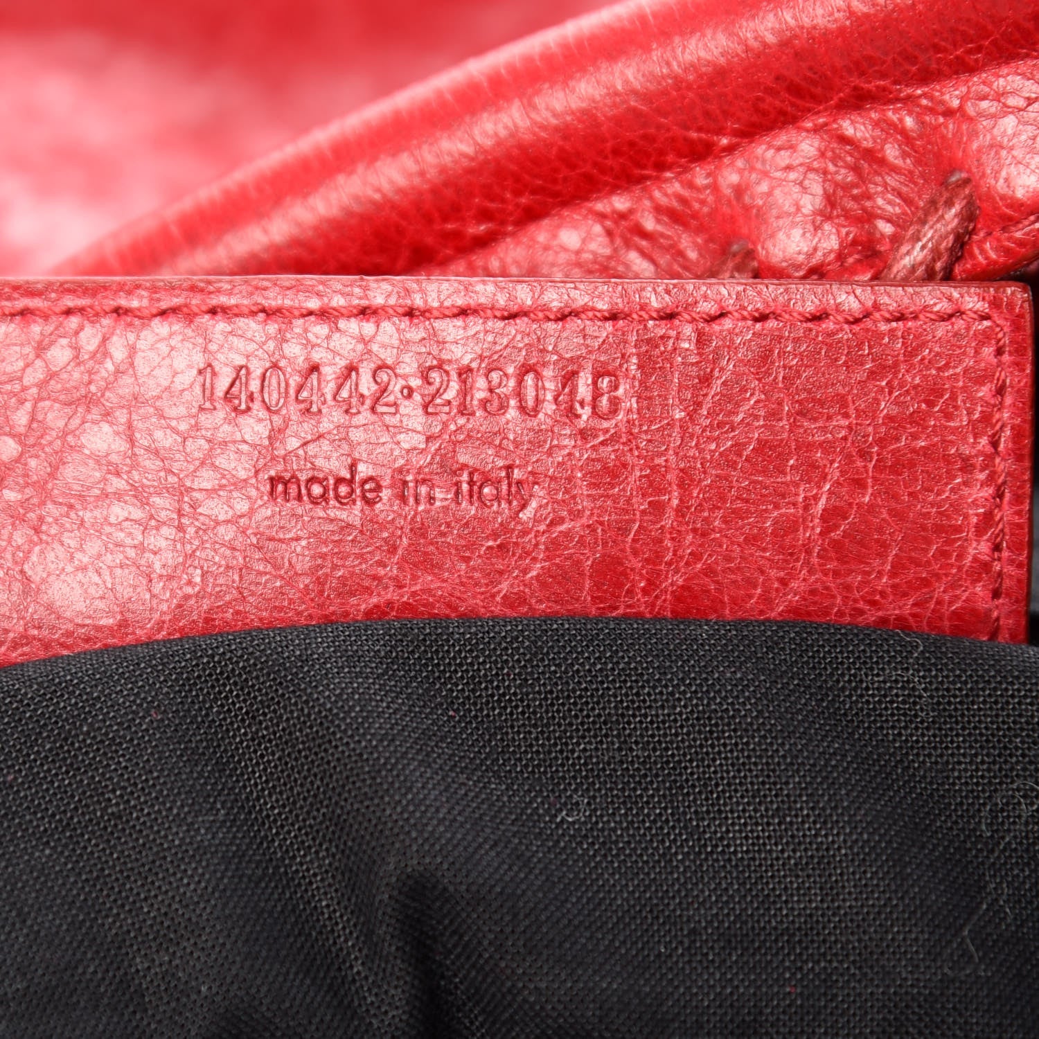 Balenciaga Chevre Classic Hardware Day Hobo Rouge Theatre 7 of 9